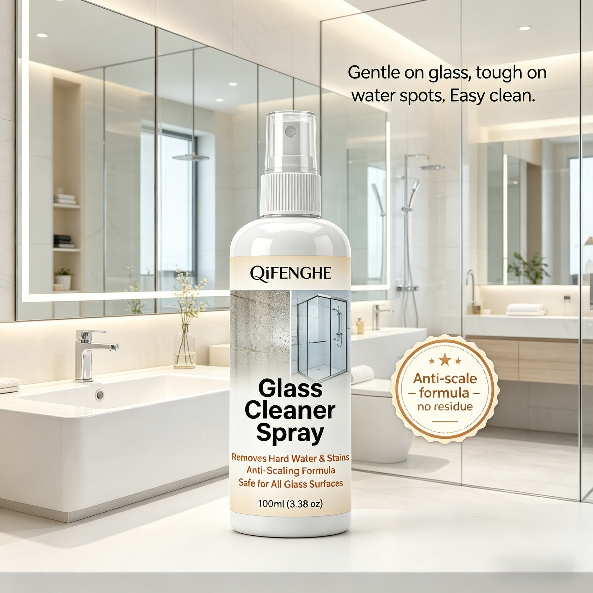 Instant Hard Water Stain Remov - Glass Cleaner Streak avaliação e preço