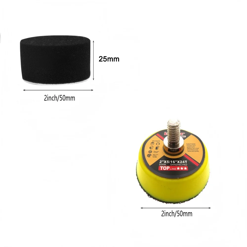 5/16 Pcs 2 Inch Polishing Spon - Polish Pad Set Buffer avaliação e preço