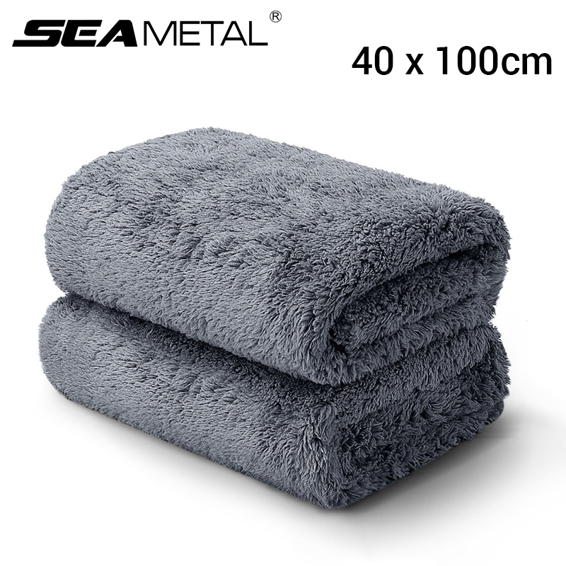 SEAMETAL 40X100CM Car Wash Tow - Microfiber Towel Detailing avaliação e preço