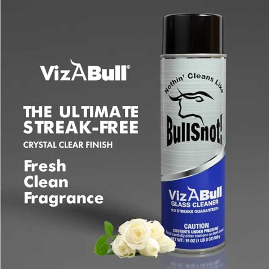 BullSnot VizABull Glass Cleane - Glass Cleaner Streak avaliação e preço