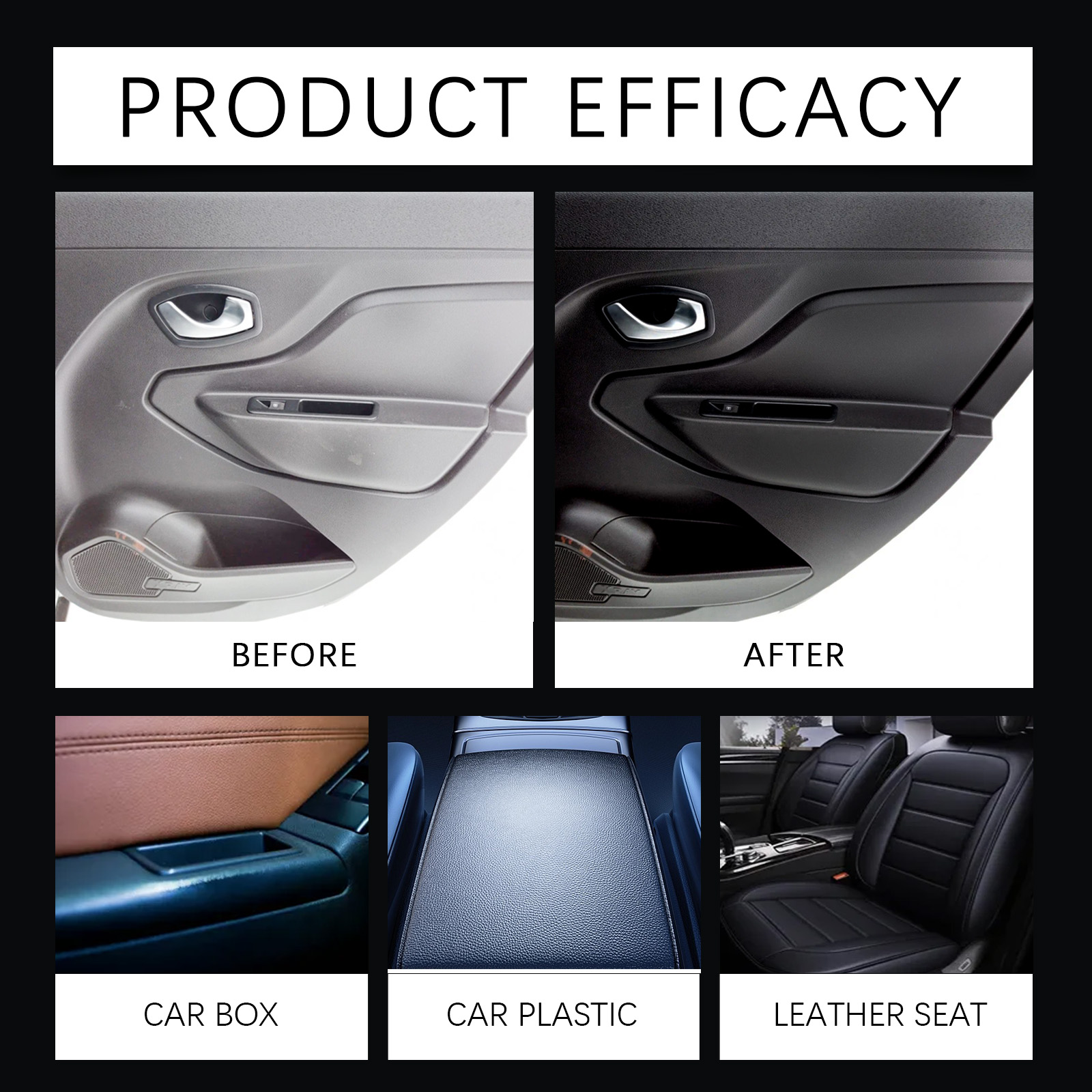 100ml Auto Interior Polish Car - Leather Cleaner Interior avaliação e preço