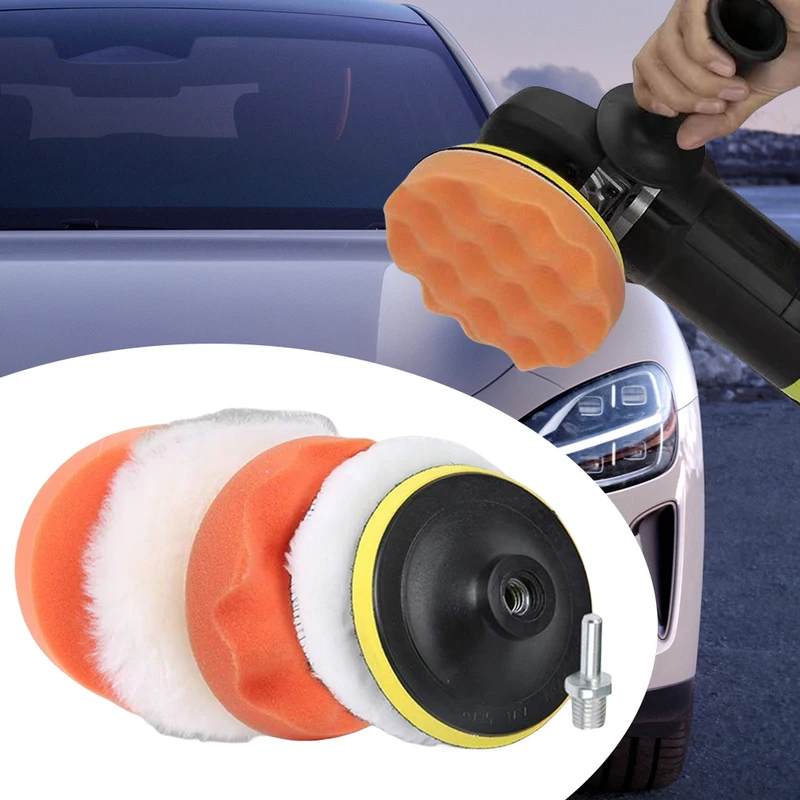 3/4/5 Inch Car Polisher Pads K - Polish Pad Set Buffer avaliação e preço