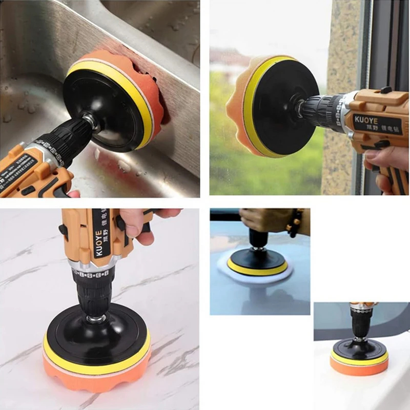 3/4/5 Inch Car Polisher Pads K - Polish Pad Set Buffer avaliação e preço