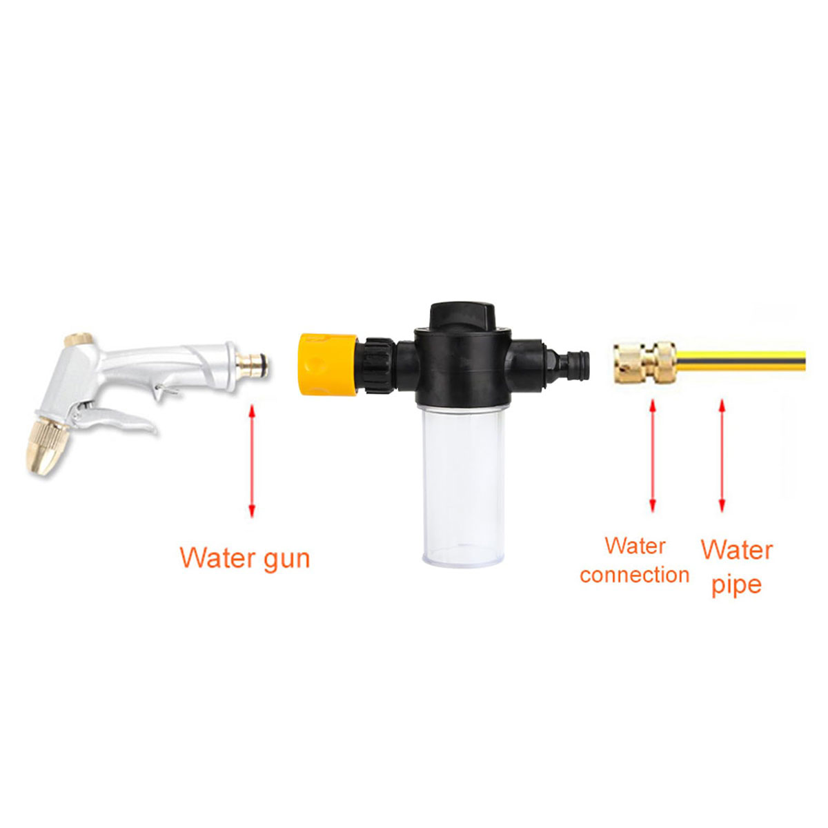 Foam pot Car Wash Foam Gun - A - Pressure Washer Foam Gun avaliação e preço
