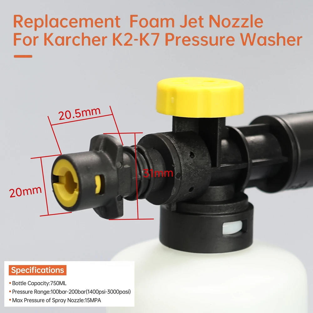Foam Cannon for Karcher K2 K3  - Foam Cannon Car Wash avaliação e preço