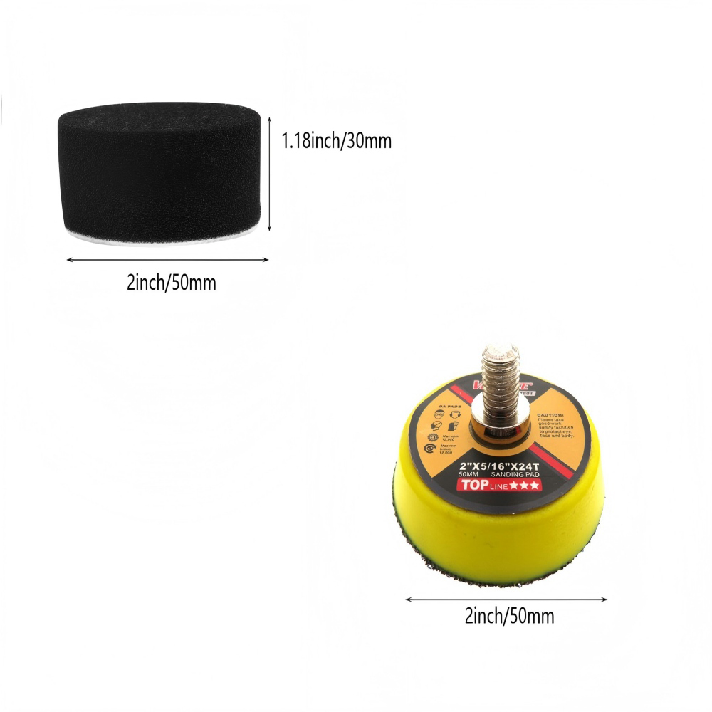 2Inch 50MM Car Doam Polishing  - Polish Pad Set Buffer avaliação e preço