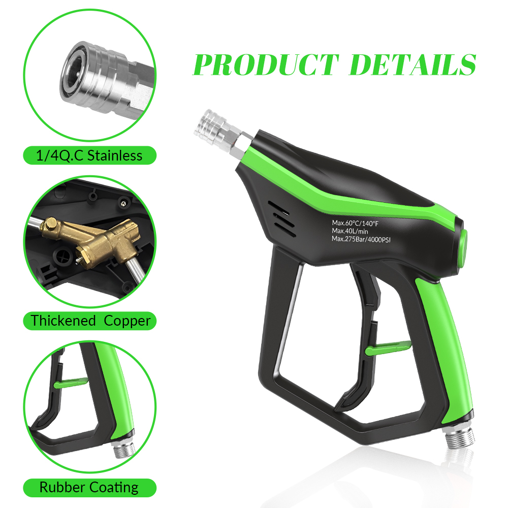High Pressure Washer Accessori - Pressure Washer Foam Gun avaliação e preço