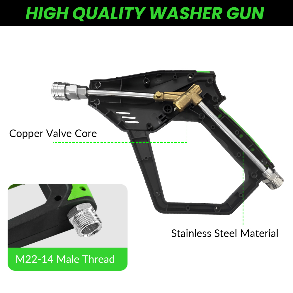High Pressure Washer Accessori - Pressure Washer Foam Gun avaliação e preço