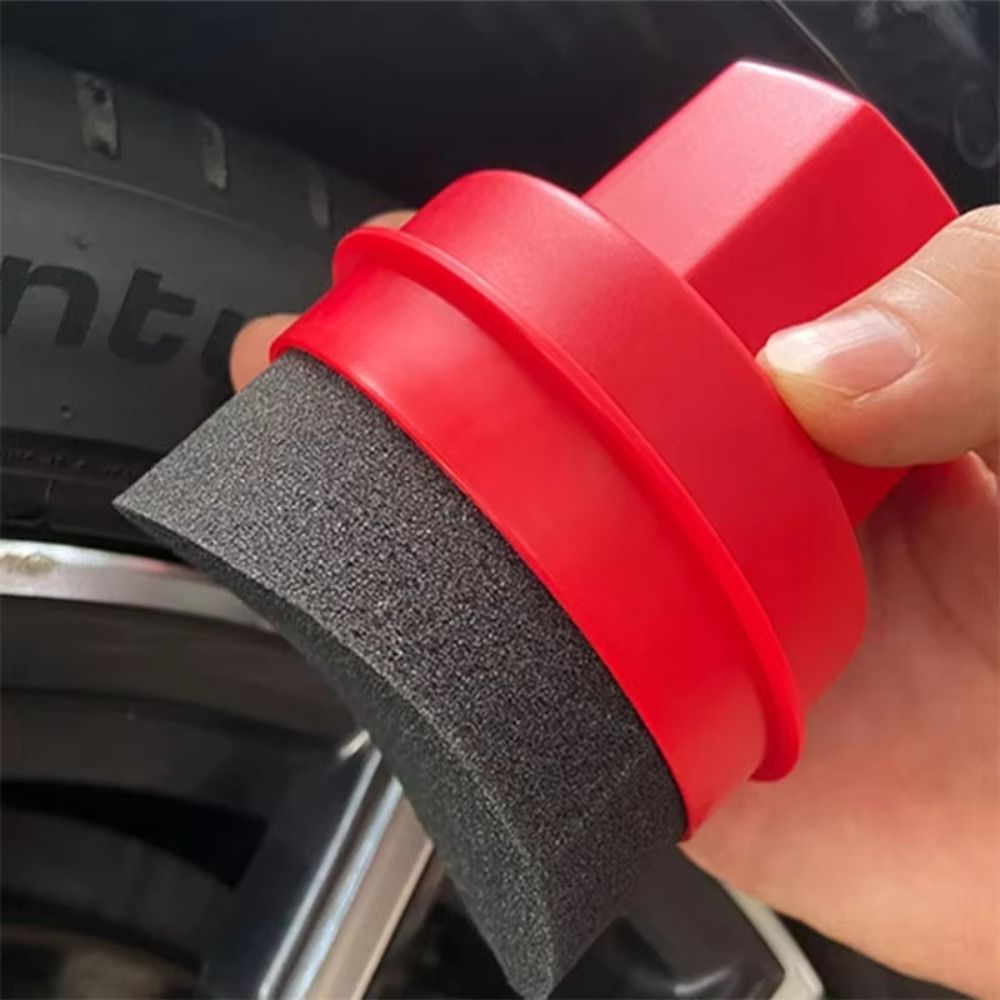 Curved Tire Polishing Sponge w - Wax Applicator Pad avaliação e preço