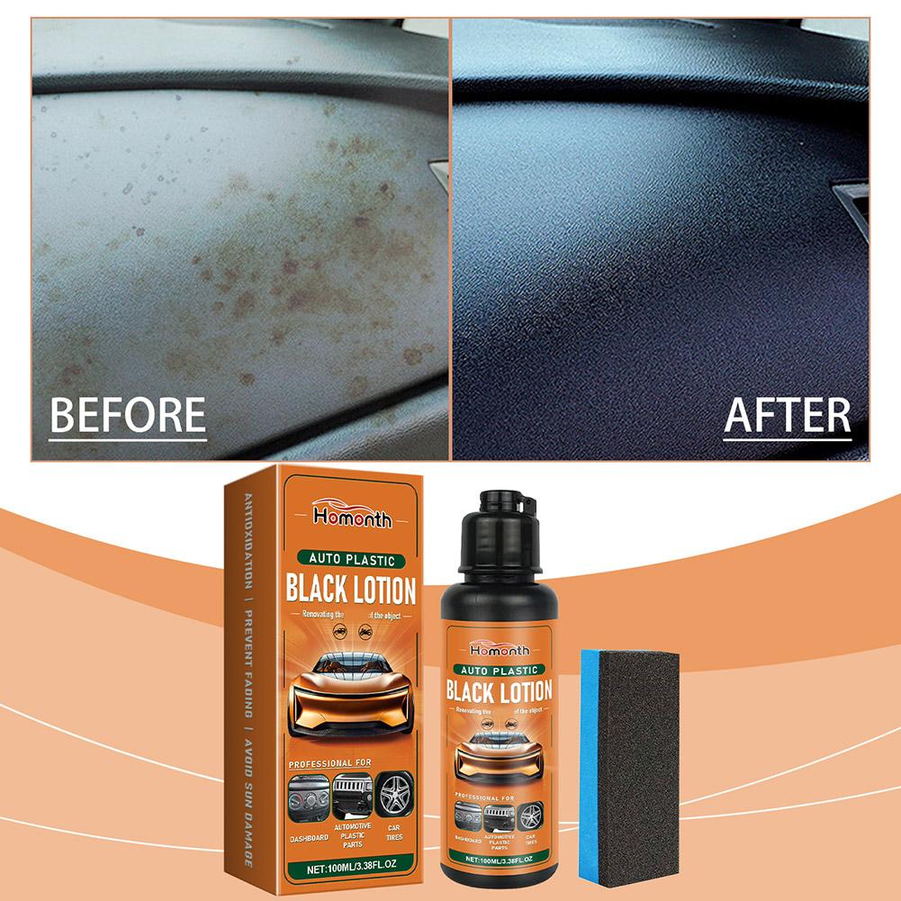 Car Plastic Restorer Black Lot - Trim Restorer Plastic avaliação e preço