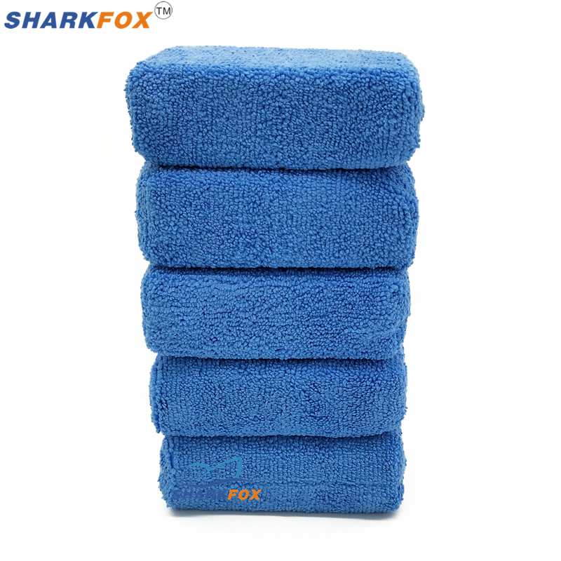 Sharkfox 5Pcs/Lot Rectangular  - Wax Applicator Pad avaliação e preço