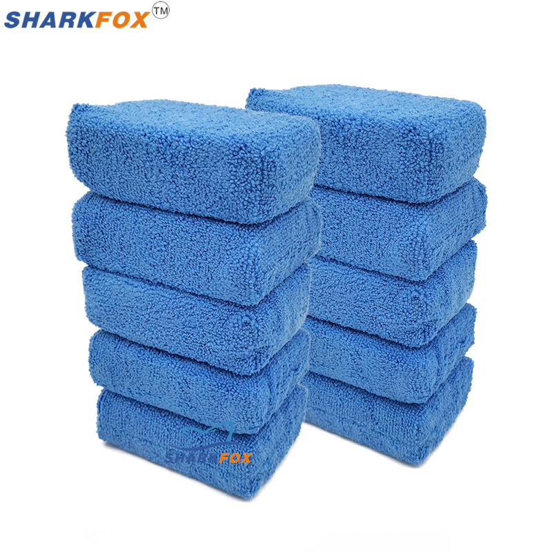 Sharkfox 5Pcs/Lot Rectangular  - Wax Applicator Pad avaliação e preço
