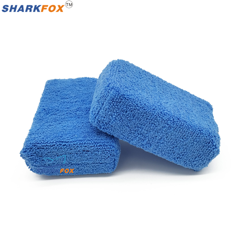 Sharkfox 5Pcs/Lot Rectangular  - Wax Applicator Pad avaliação e preço