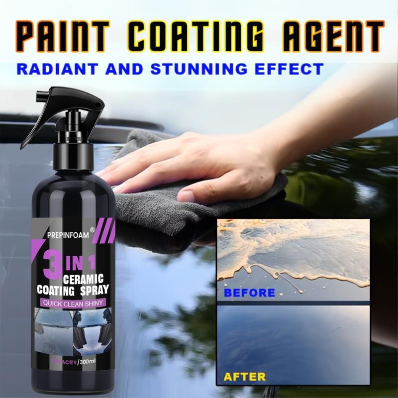 3 In 1 Car Ceramic Liquid Coat - Car Wax Ceramic Coating avaliação e preço
