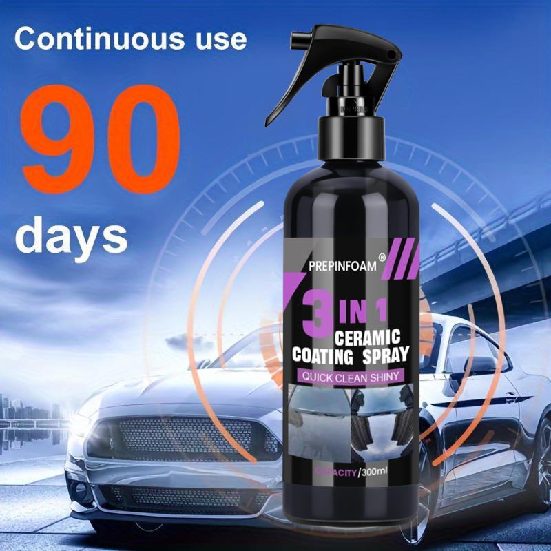 3 In 1 Car Ceramic Liquid Coat - Car Wax Ceramic Coating avaliação e preço