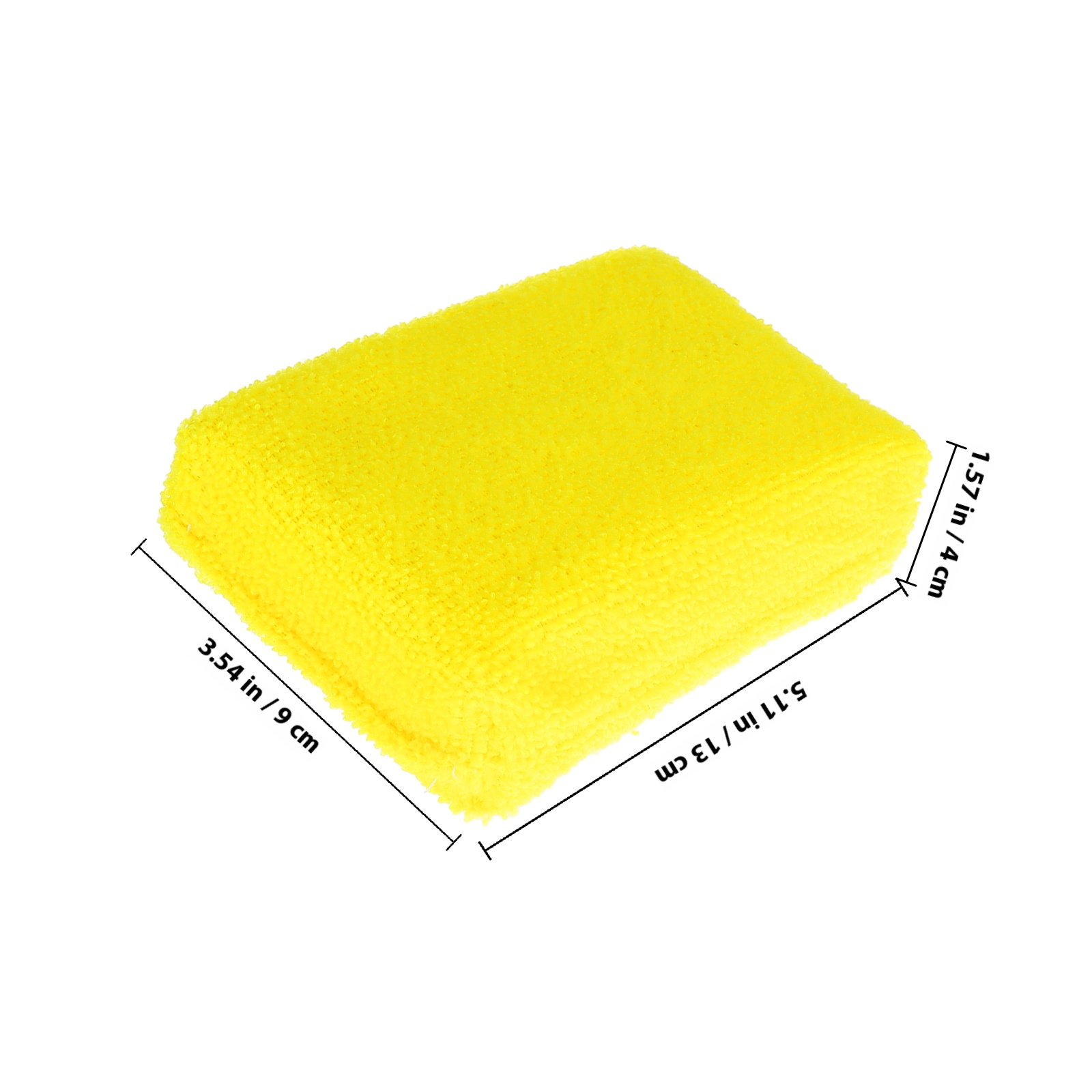 5Pcs Car Waxing Pads Compact L - Wax Applicator Pad avaliação e preço