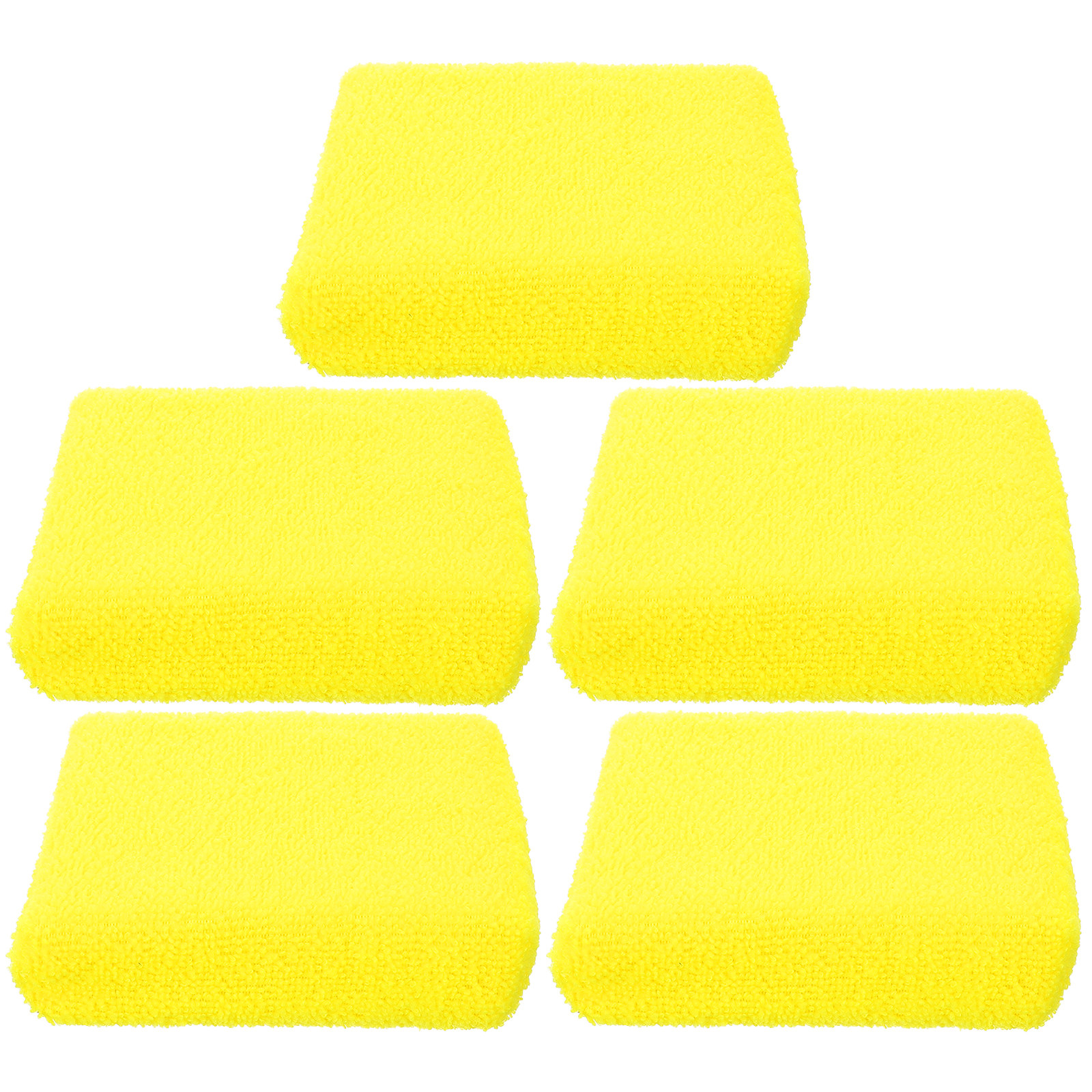 5Pcs Car Waxing Pads Compact L - Wax Applicator Pad avaliação e preço