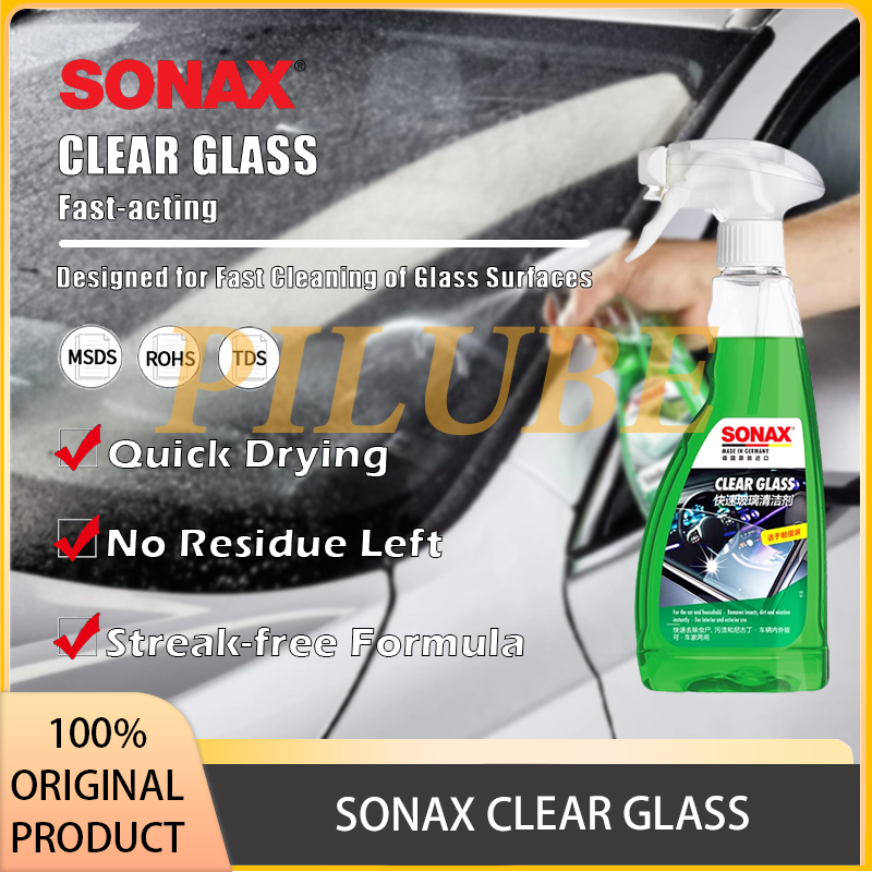 SONAX CLEAR GLASS Fast Glass C - Glass Cleaner Streak avaliação e preço