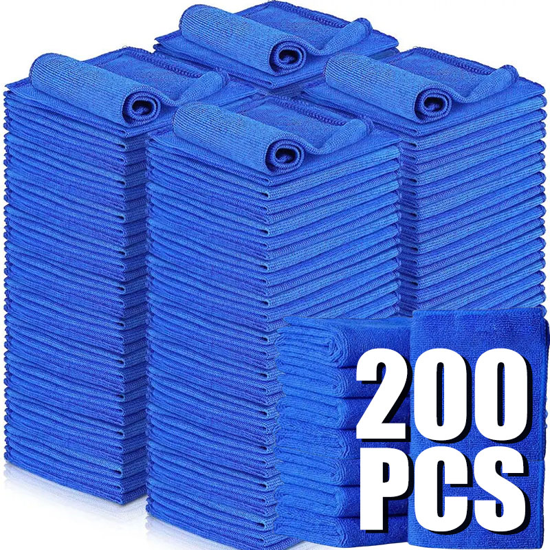 10/200PCS Microfiber Car Clean - Microfiber Towel Detailing avaliação e preço