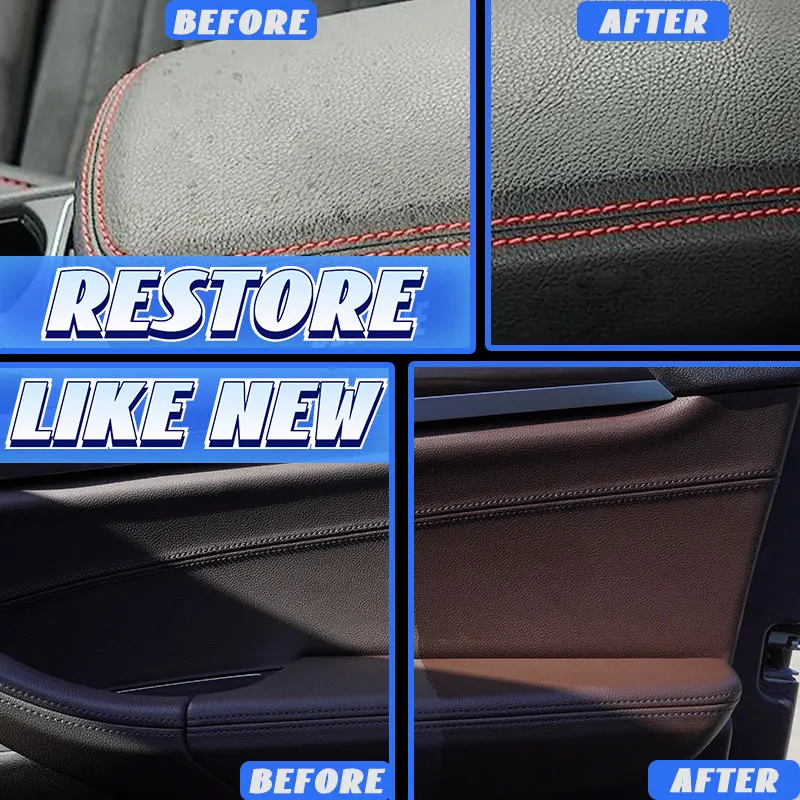 Car Plastic & Leather Restorer - Leather Cleaner Interior avaliação e preço