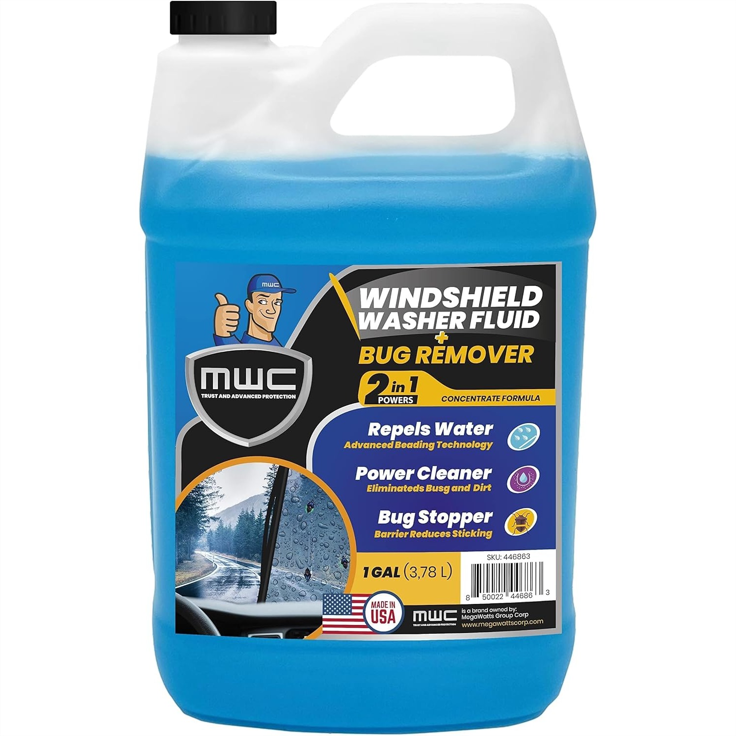 Windshield Washer Fluid, Ready - Glass Cleaner Streak avaliação e preço