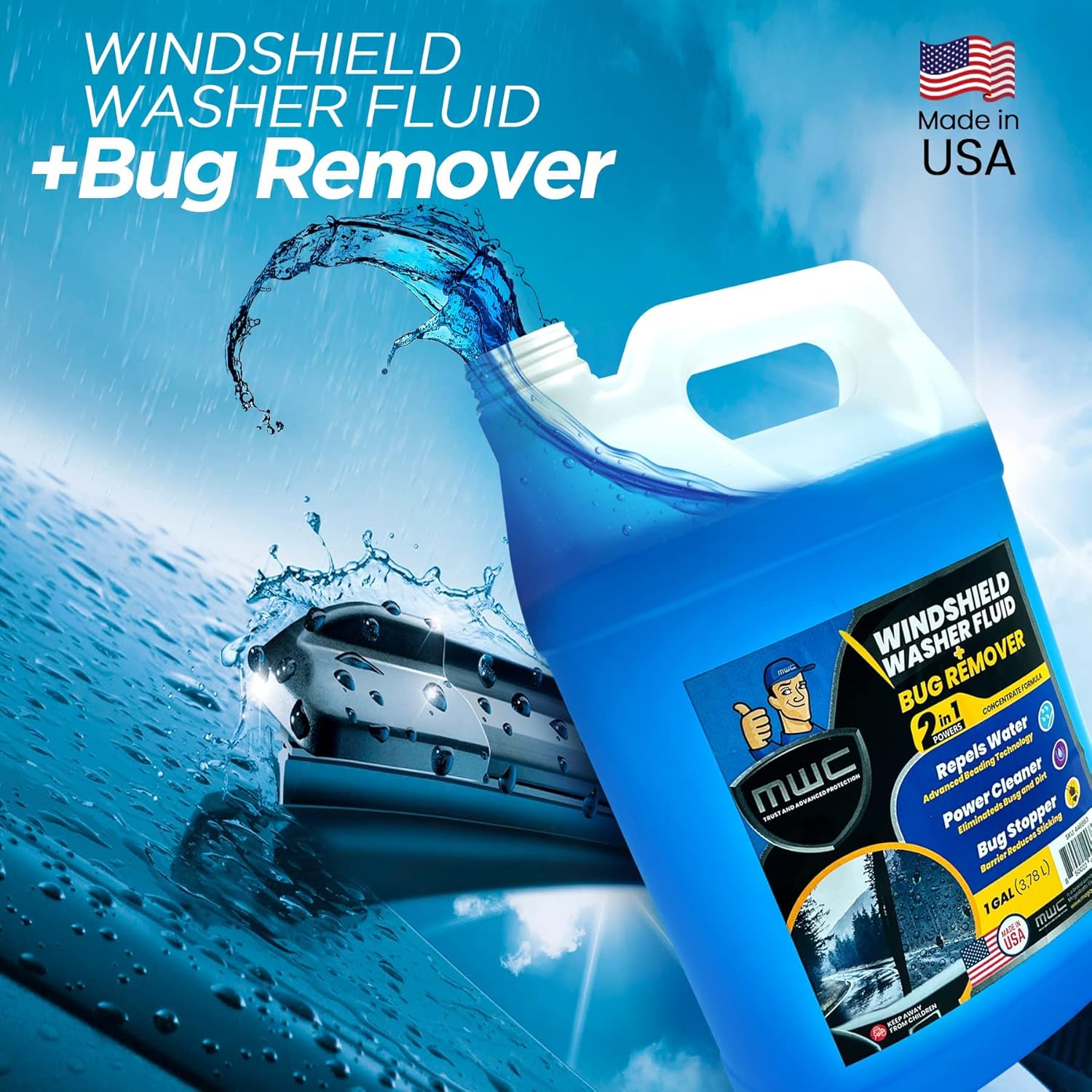 Windshield Washer Fluid, Ready - Glass Cleaner Streak avaliação e preço
