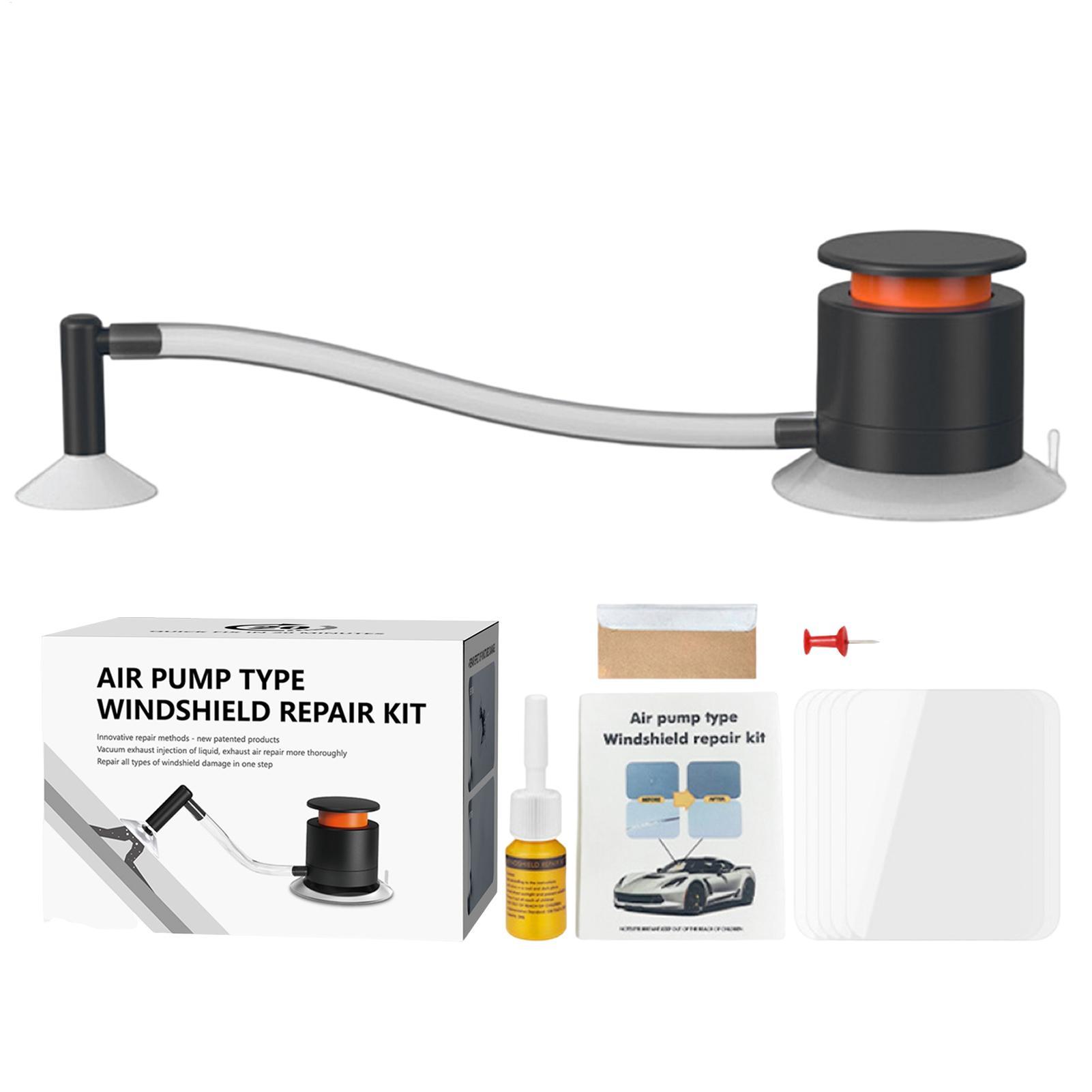 Windshield Repair Kit Automoti - Glass Cleaner Streak avaliação e preço