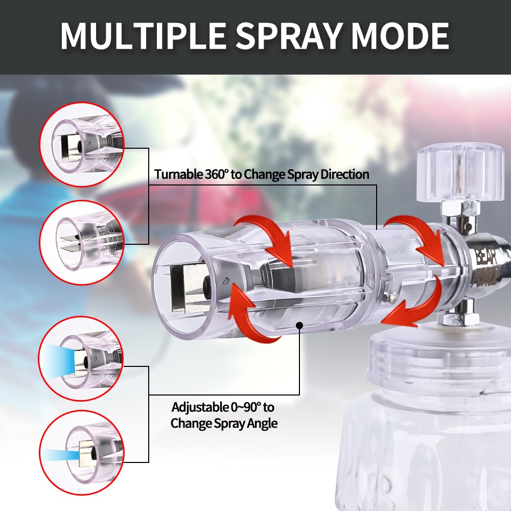 Foam Generator Foam Cannon Foa - Pressure Washer Foam Gun avaliação e preço