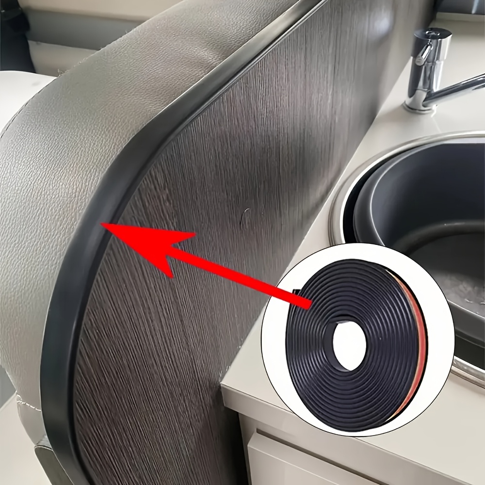 5M Flexible TPE Edge Banding T - Trim Restorer Plastic avaliação e preço