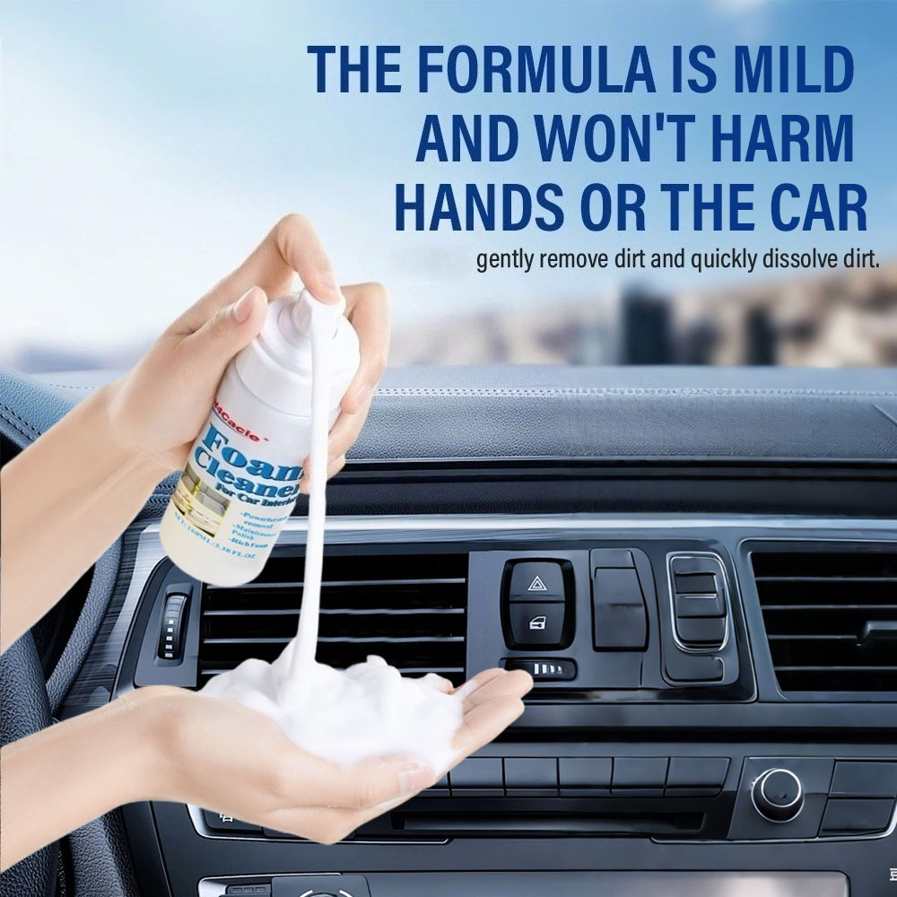 Multi-Purpose Foam Cleaner Car - Leather Cleaner Interior avaliação e preço
