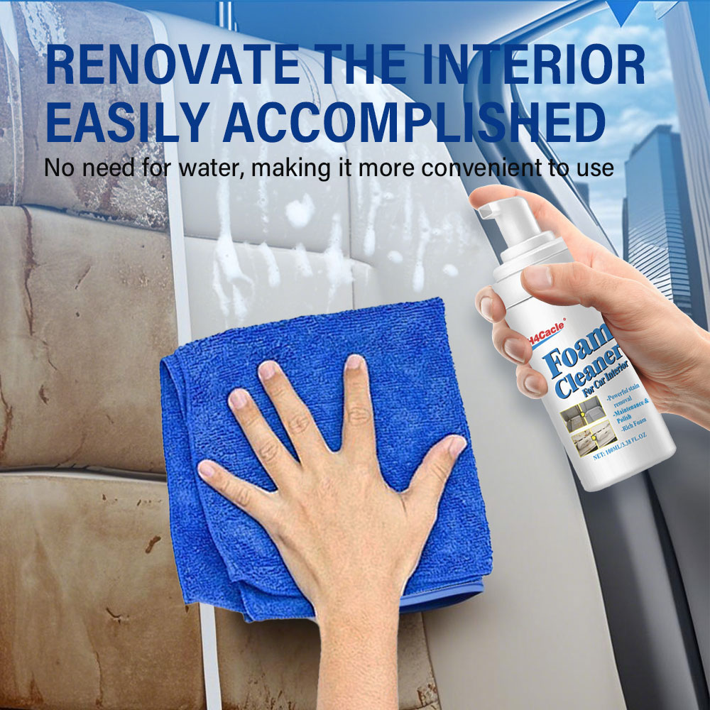 Multi-Purpose Foam Cleaner Car - Leather Cleaner Interior avaliação e preço