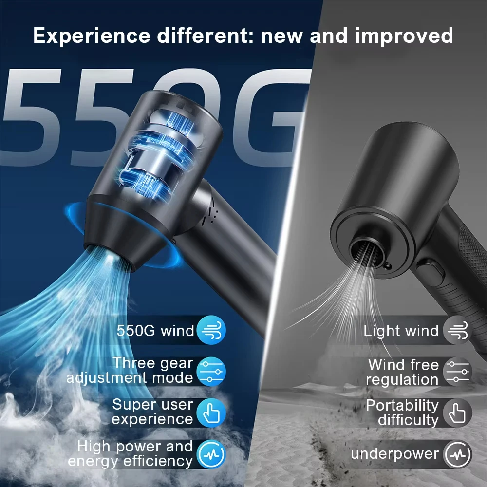High-Speed 80000RPM Turbo Jet  - Dryer Car Blower avaliação e preço