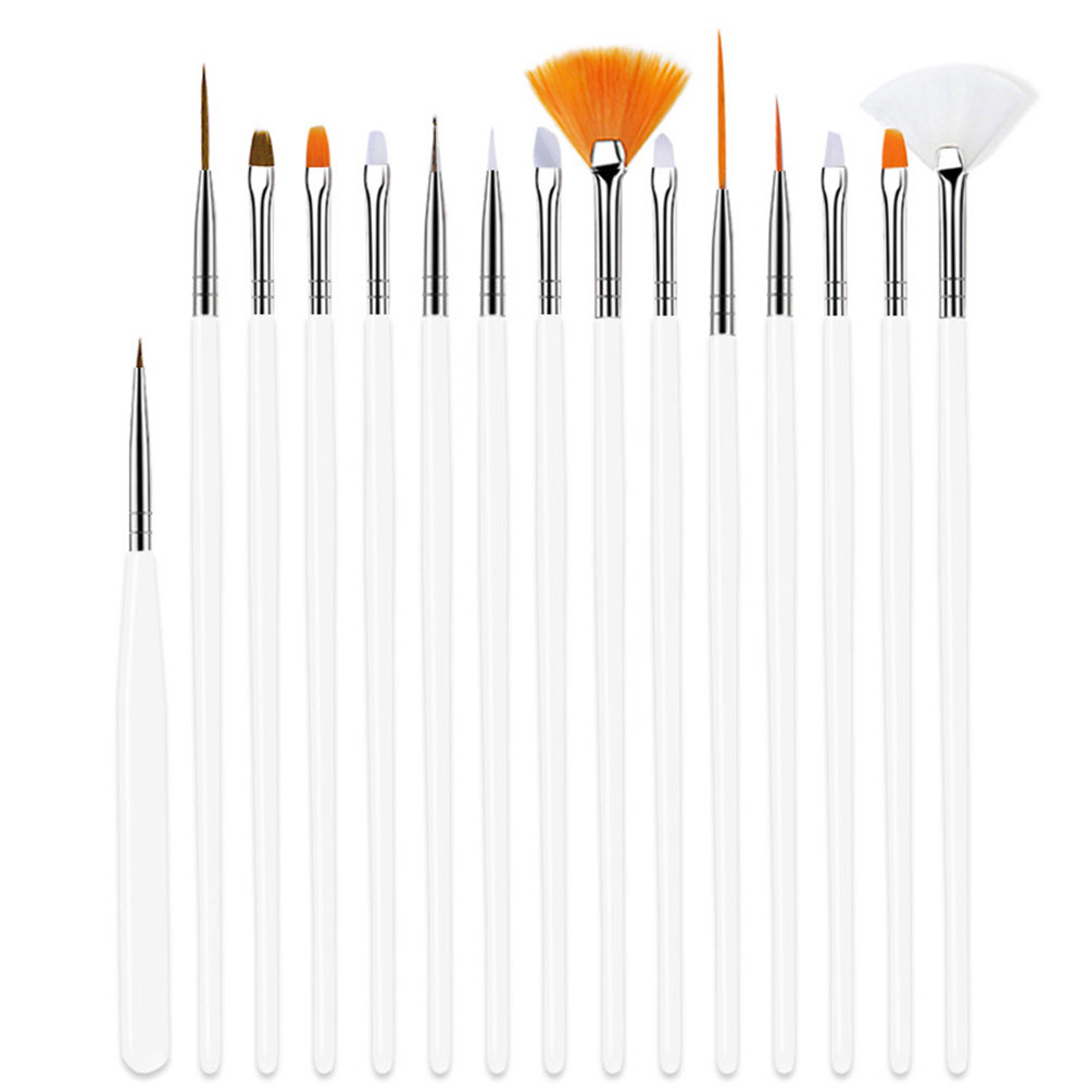 20Pcs Nail Art Pen Brush Set S - Detailing Brush Set avaliação e preço