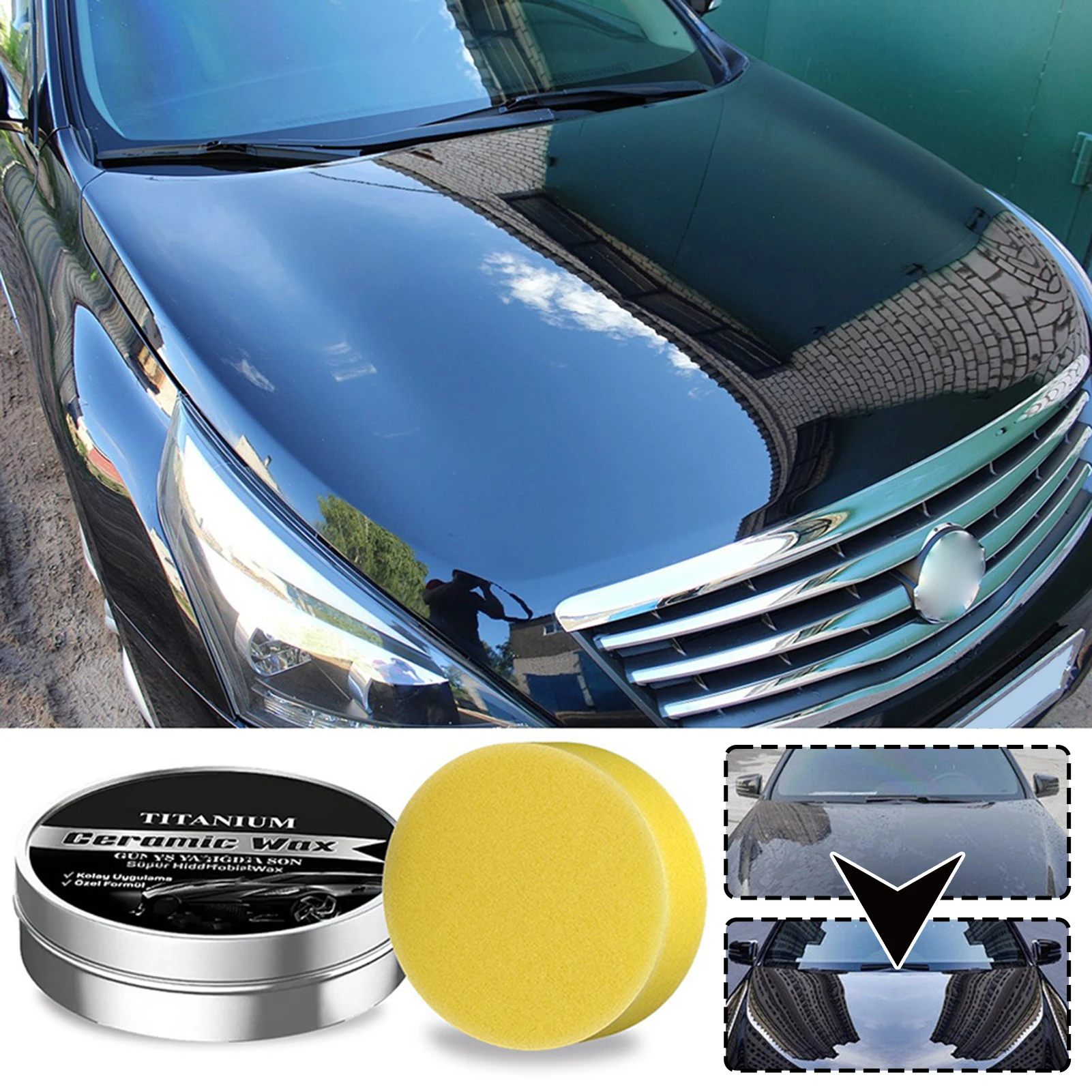 Car Coating Polishing Wax Auto - Car Wax Ceramic Coating avaliação e preço