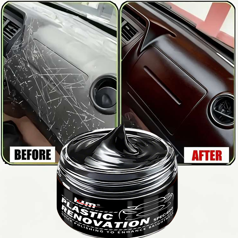 KJM Deep Black Gloss Car Renov - Trim Restorer Plastic avaliação e preço
