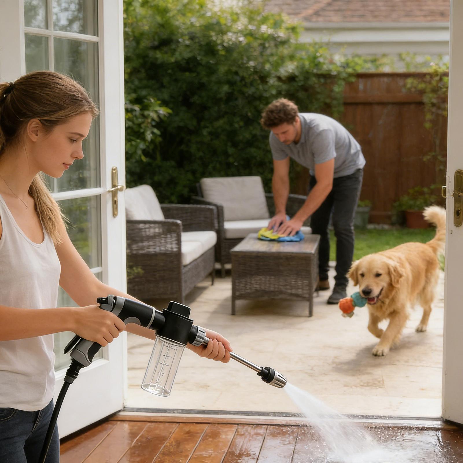 Multifunctional Power Washer,  - Pressure Washer Foam Gun avaliação e preço