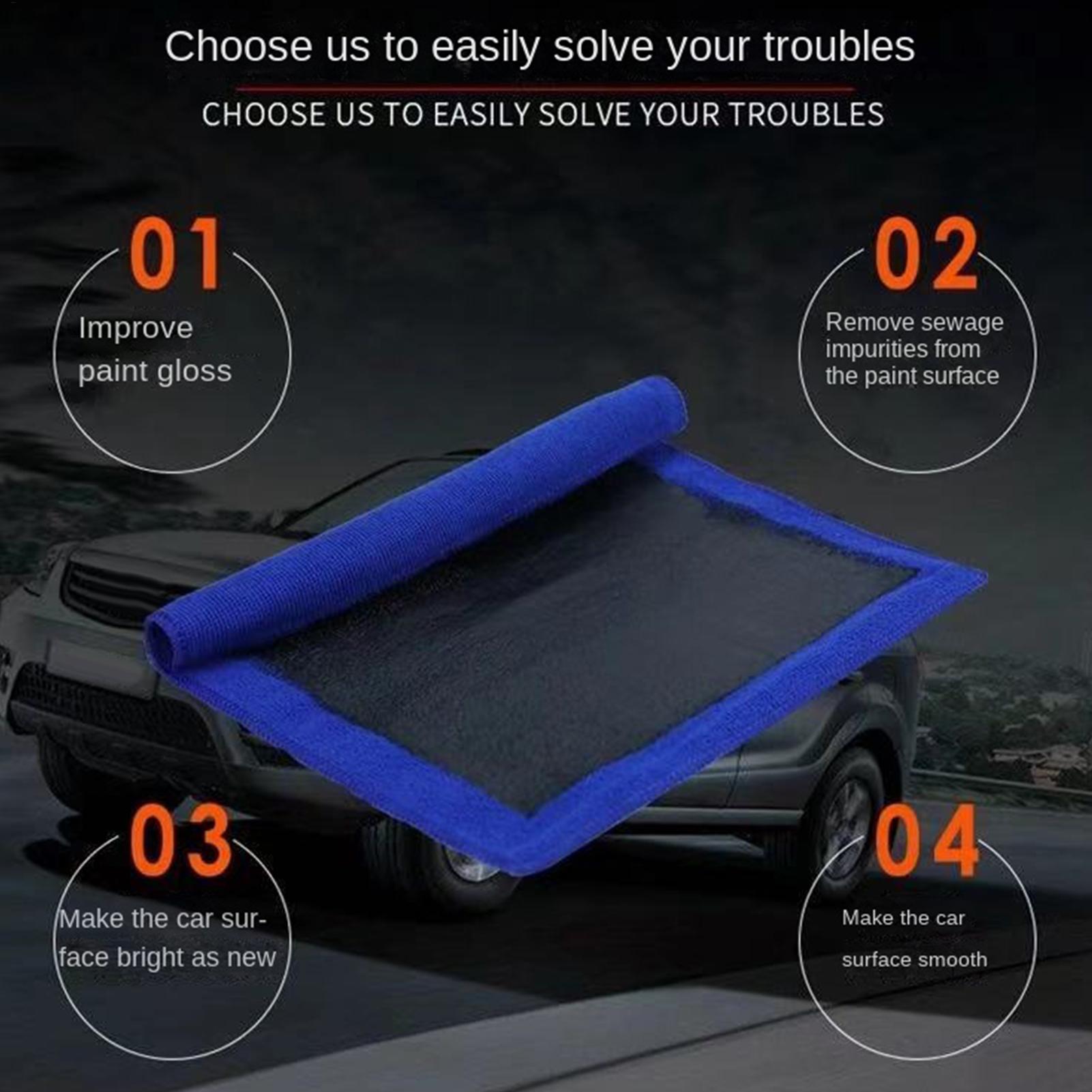 Clay Bar Towel for Car Detaili - Microfiber Towel Detailing avaliação e preço