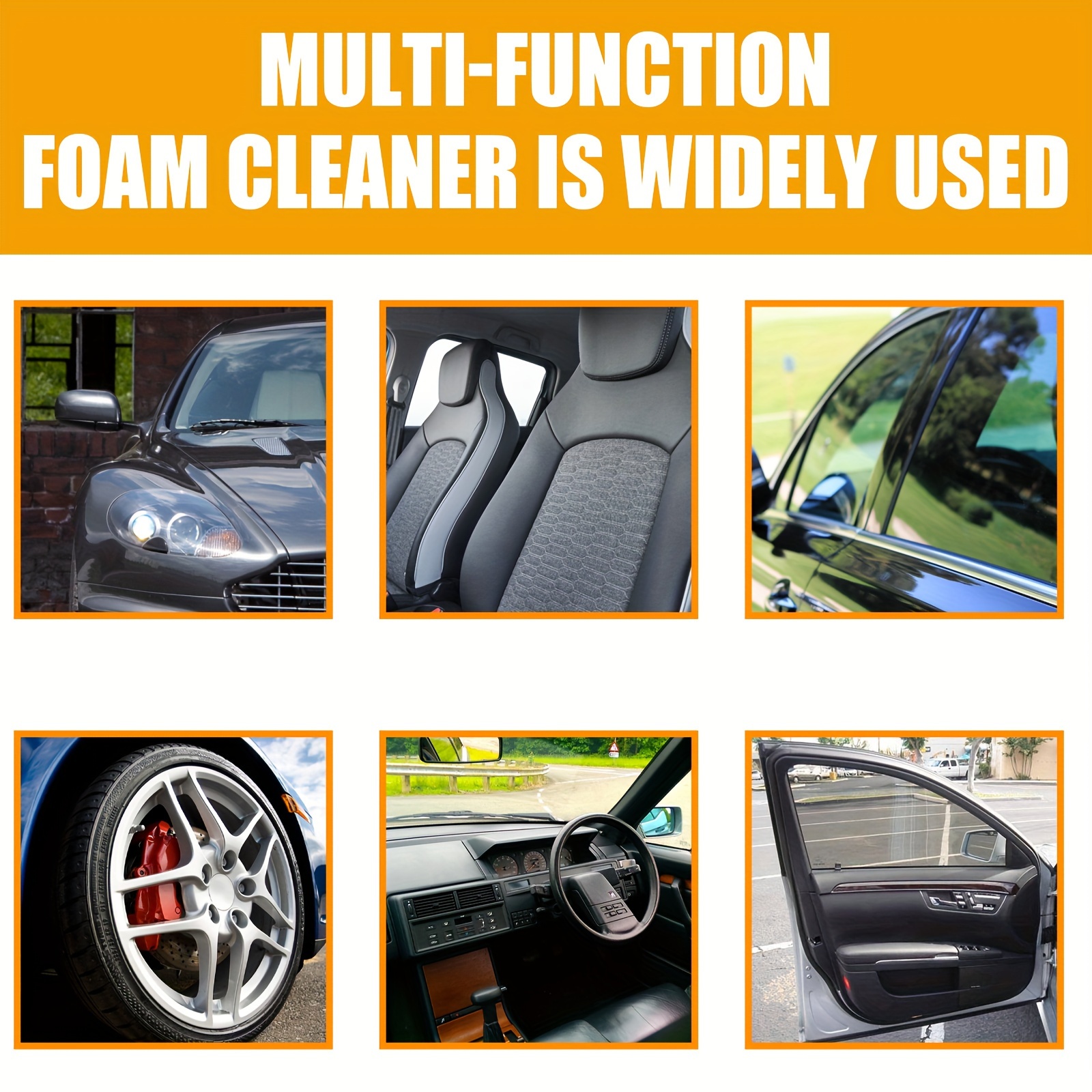 Multifunctional Foam Cleaner C - Leather Cleaner Interior avaliação e preço