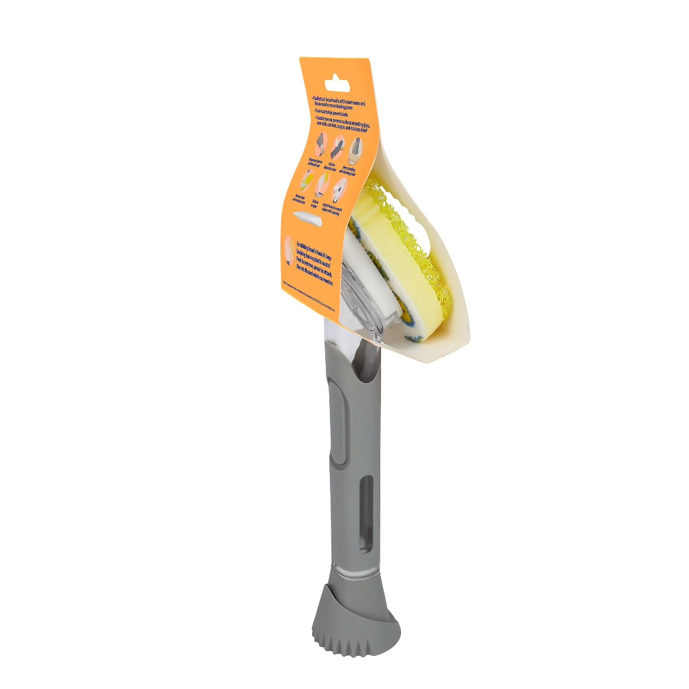 Non-Scratch Sponge Dishwand wi - Car Cleaning Brush avaliação e preço