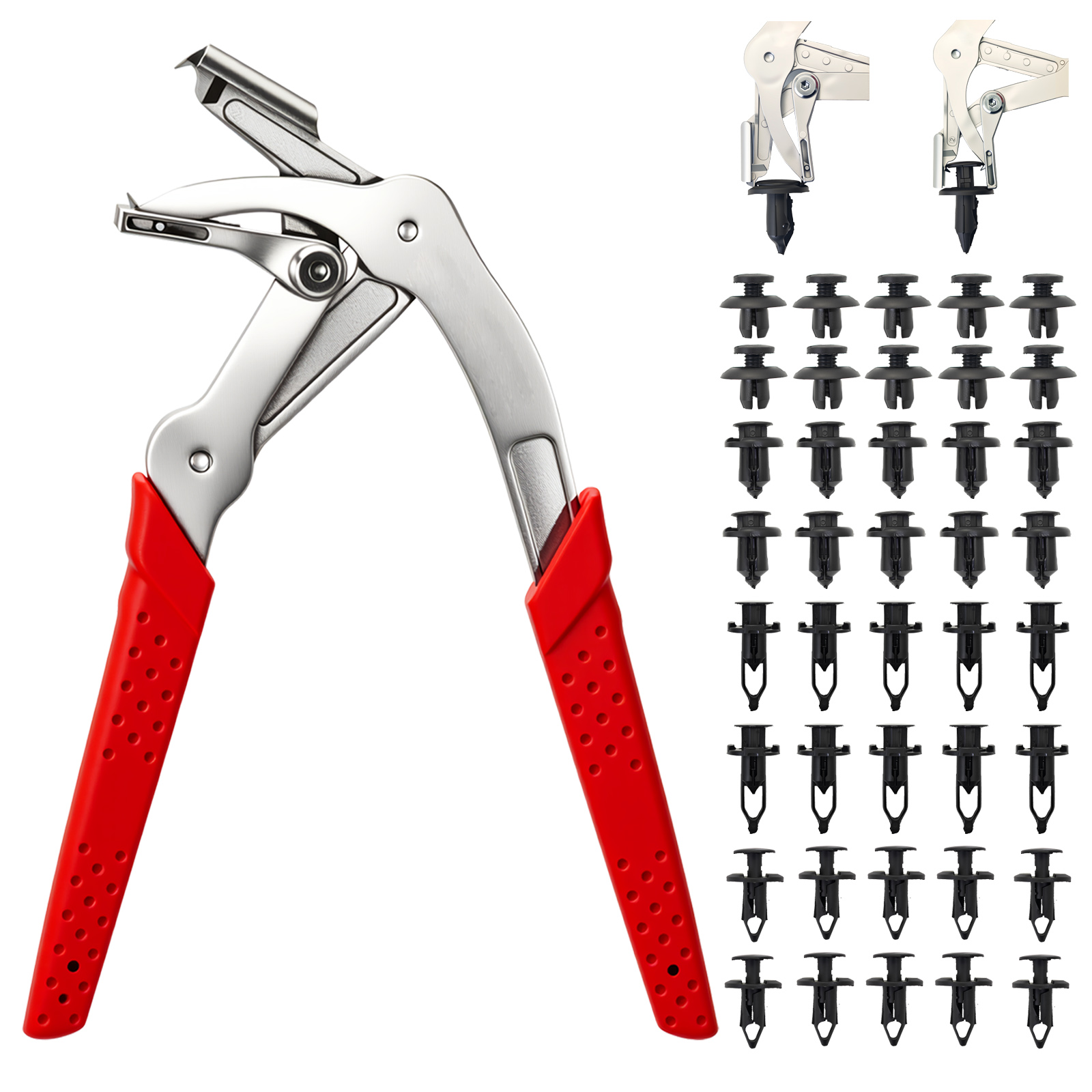 Car Clip Pliers with 40PCS Aut - Trim Restorer Plastic avaliação e preço