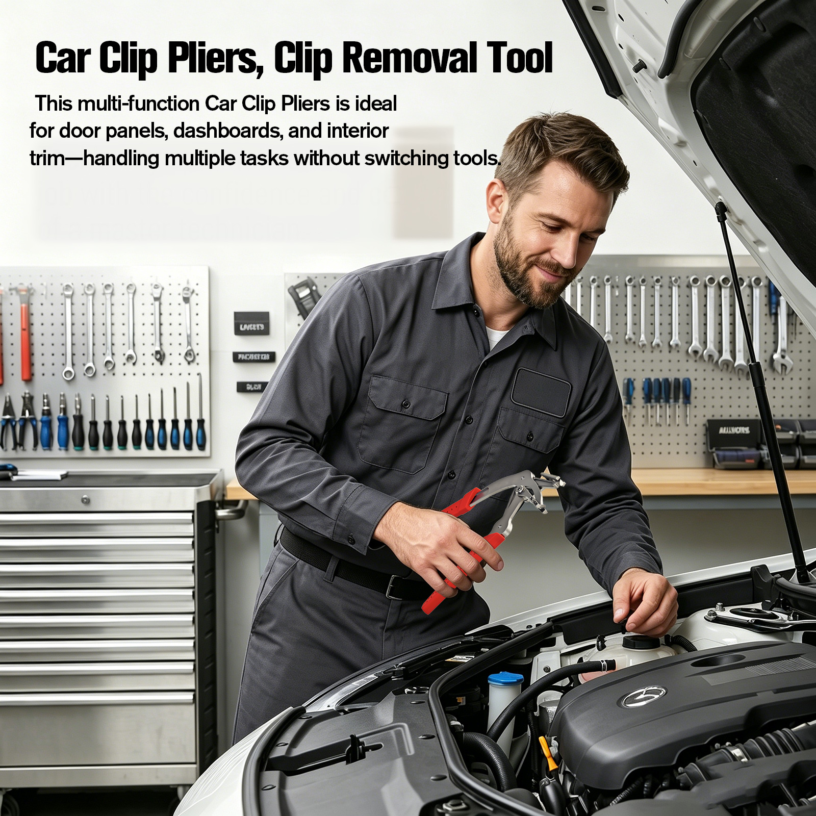 Car Clip Pliers with 40PCS Aut - Trim Restorer Plastic avaliação e preço