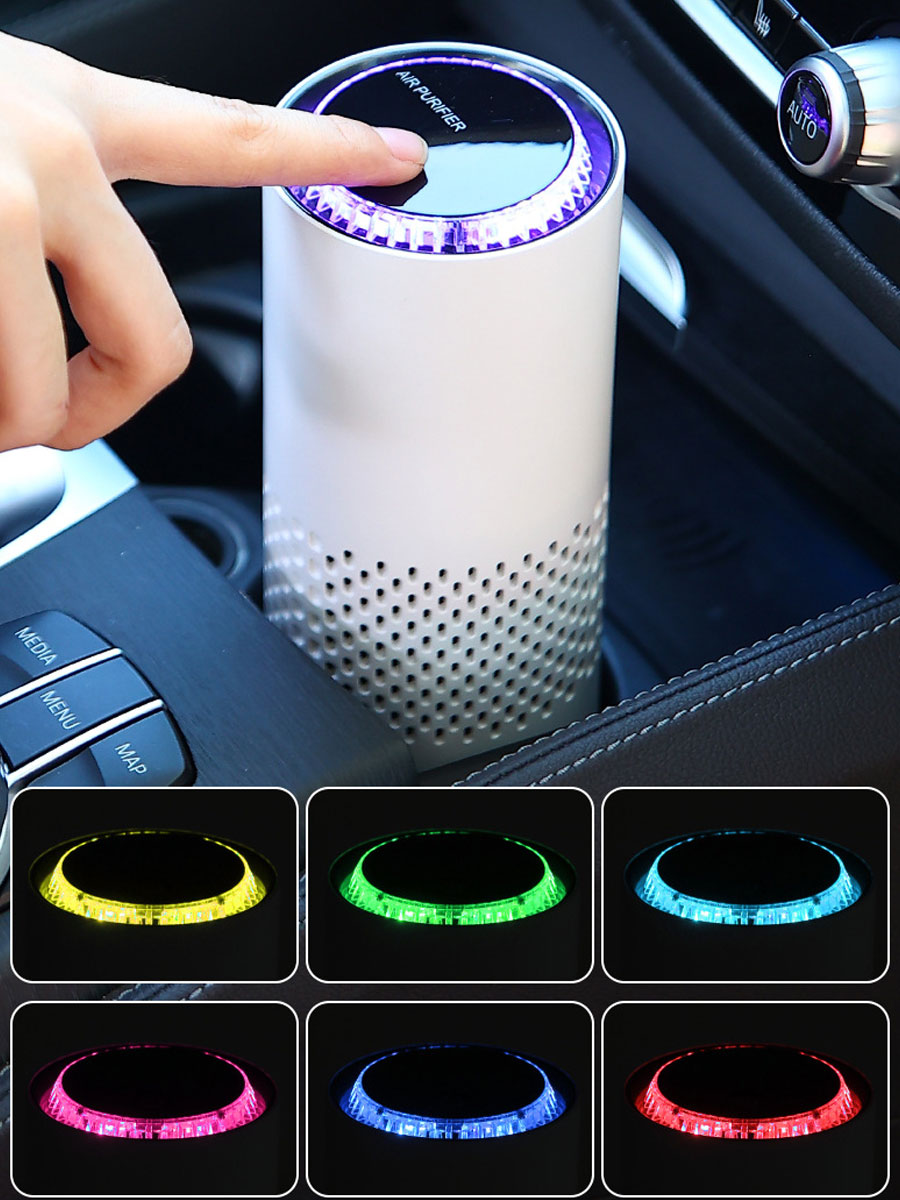 USB Air Purifier HEPA Filter N - Odor Eliminator Car avaliação e preço