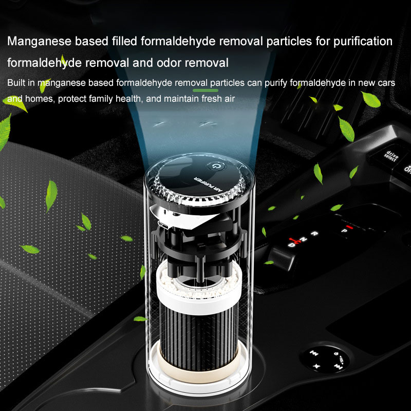 USB Air Purifier HEPA Filter N - Odor Eliminator Car avaliação e preço