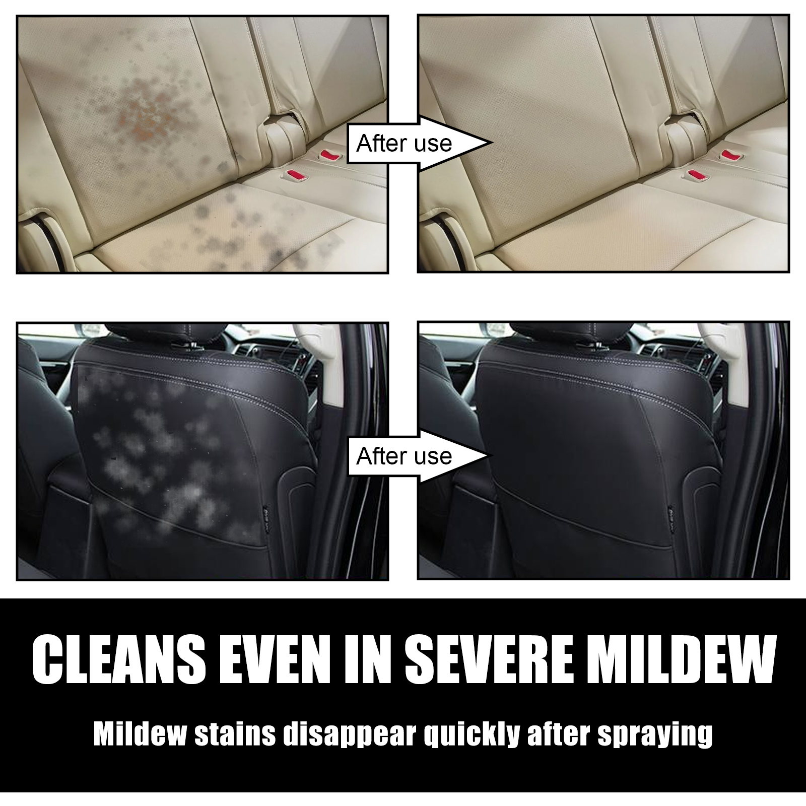 Car Mildew Remover Spray Multi - Leather Cleaner Interior avaliação e preço
